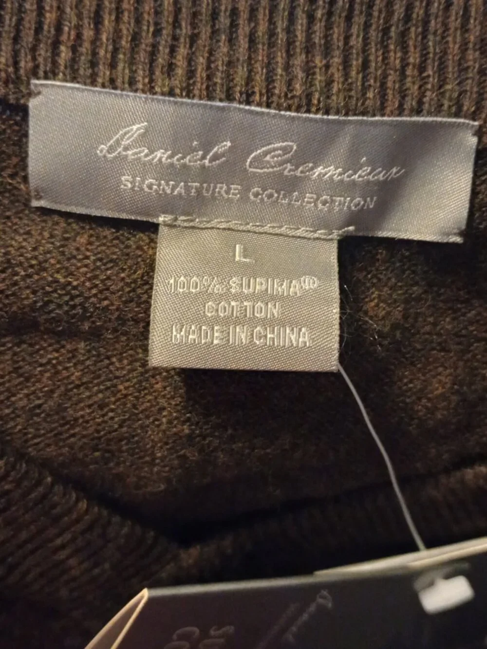 Long Sleeve Sweater, Rust Color